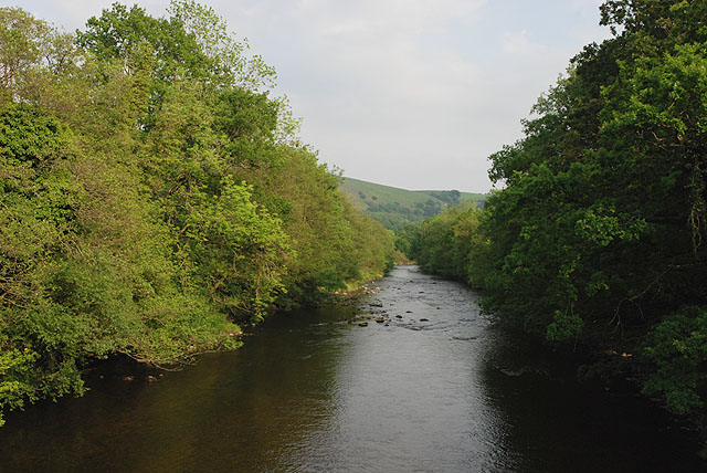 Afon Tywi at Rhandirmwyn - geograph.org.uk - 1339892