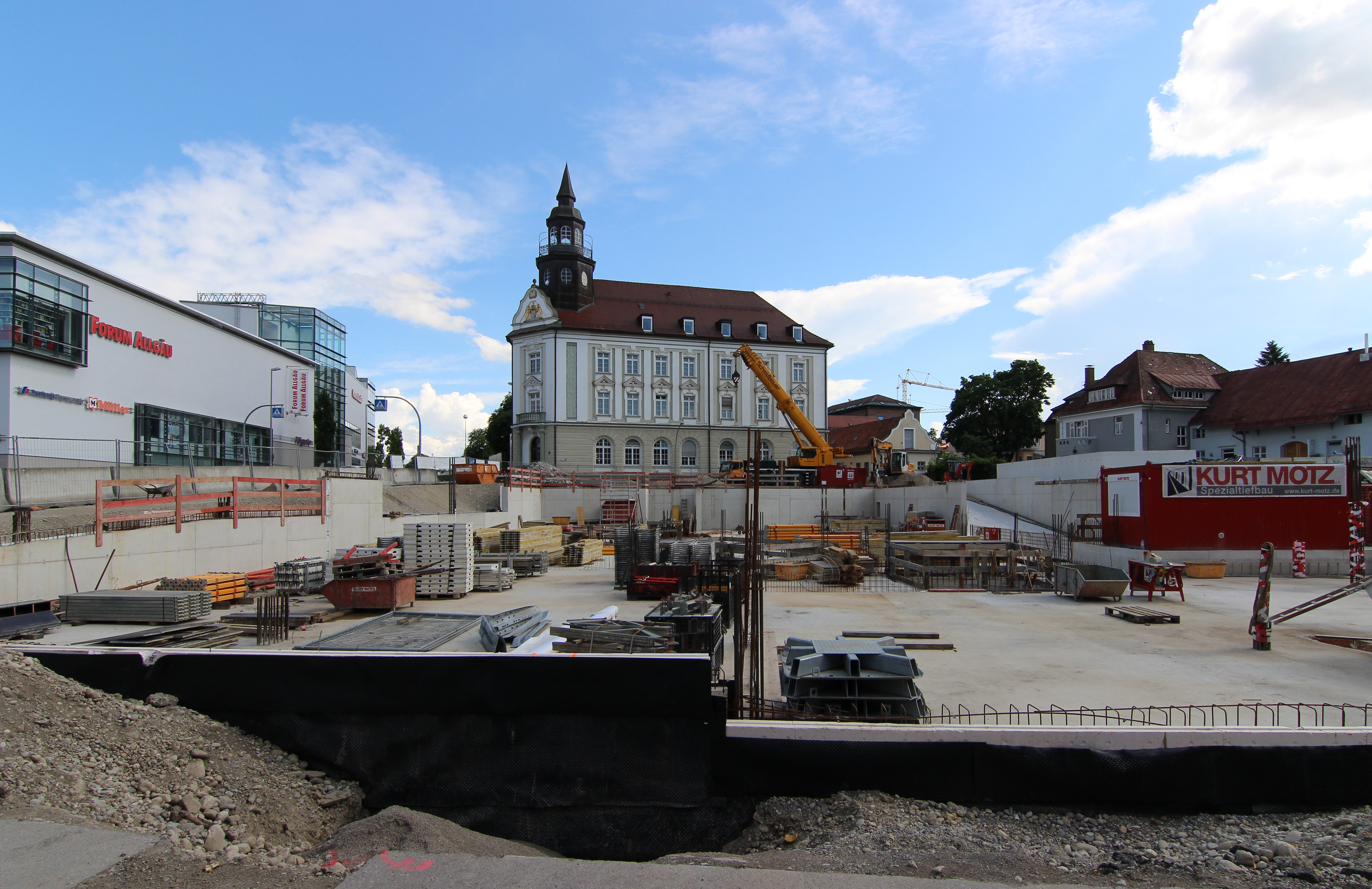 File Baustelle Bahnhofstrasse Mozartstrasse August Fischer Haus