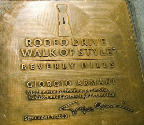 File:Giorgio Armani Rodeo Drive Walk Of  - Wikipedia