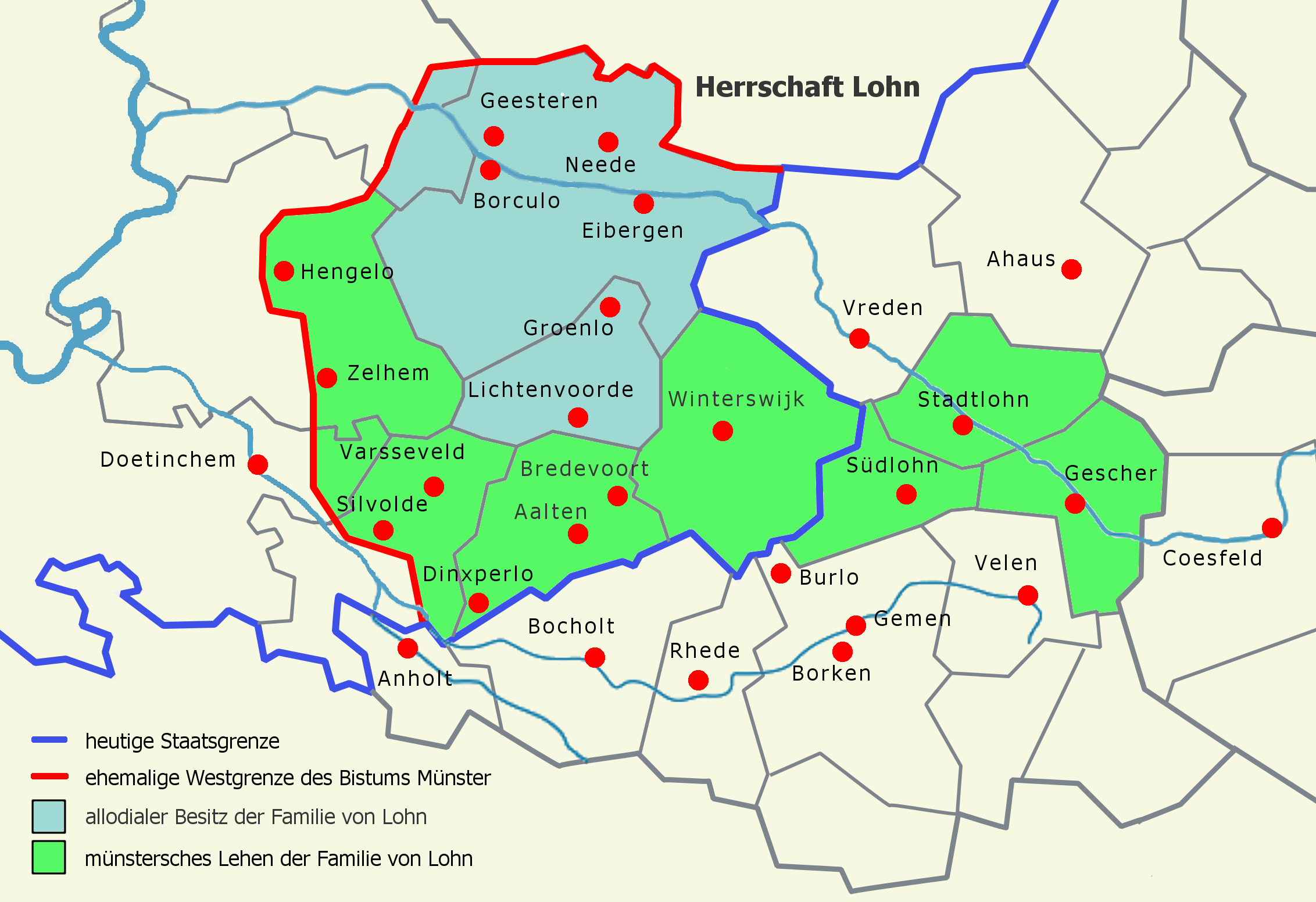 Datei Karte Der Alten Herrschaft Lohn Png Wikipedia