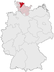 File:Lage des Kreises Schleswig-Flensburg in Deutschland.png