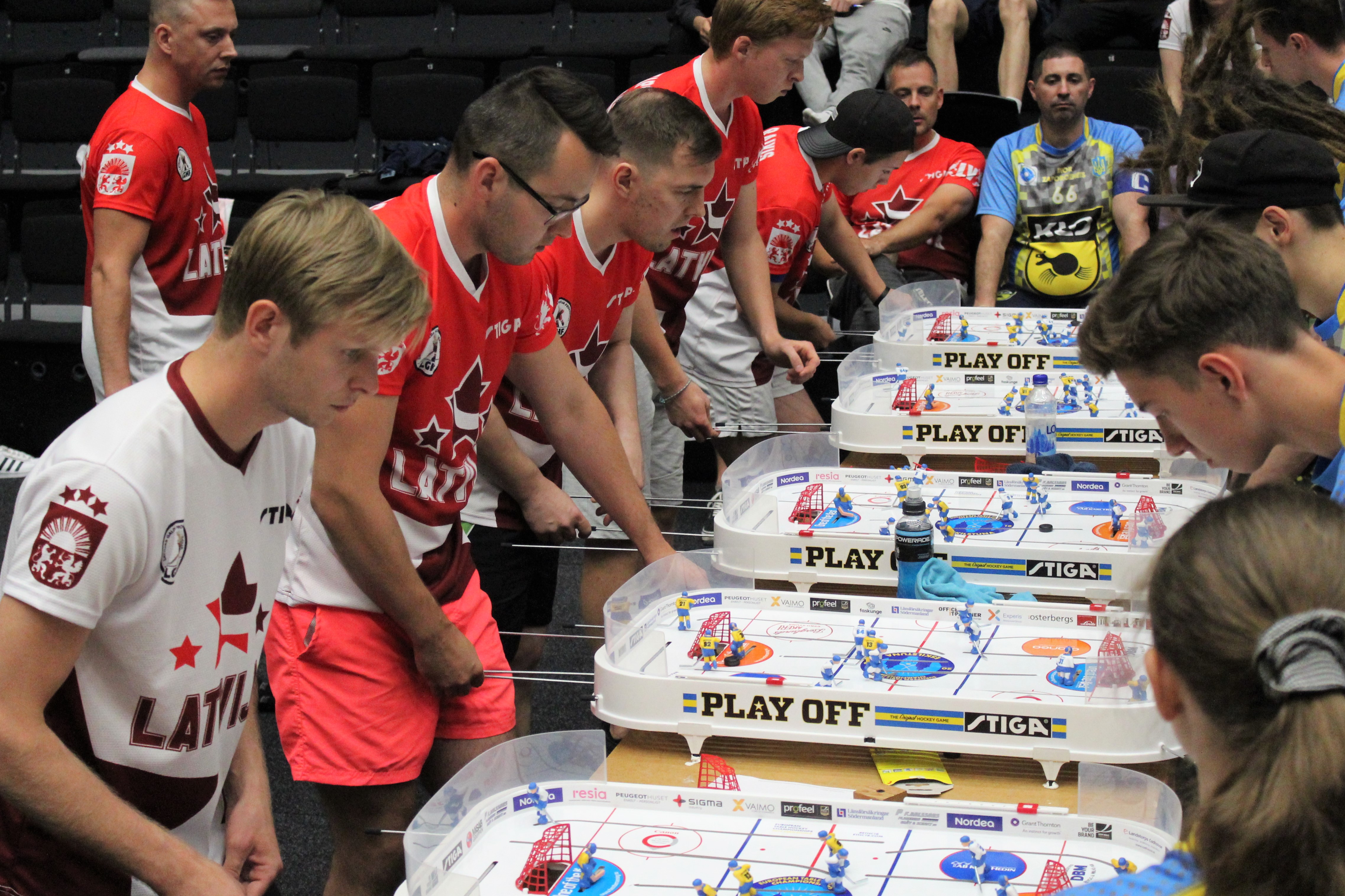 File Latvia Table Hockey Team Playing In European Championship In