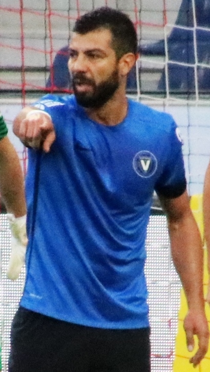 Constantin playing for [[FC Viitorul Constanța|Viitorul Constanța]] in 2017