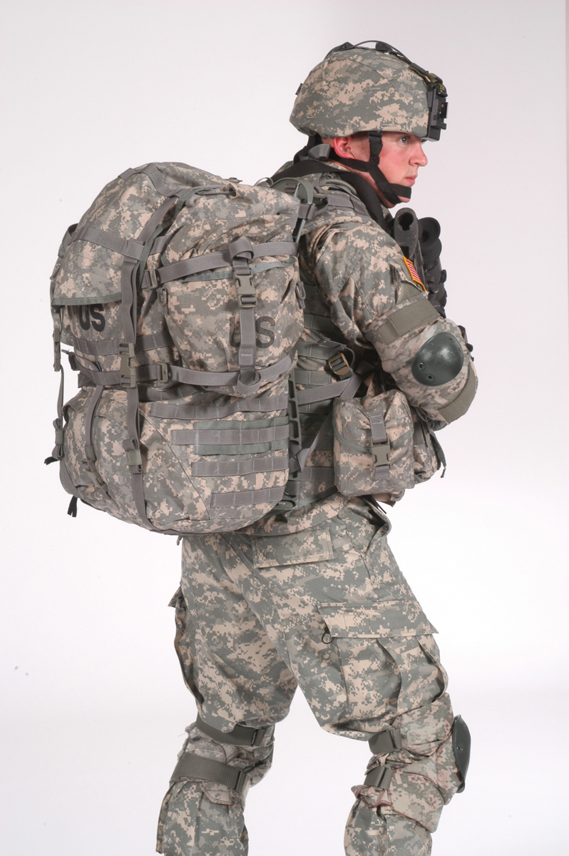 molle rucksack with frame