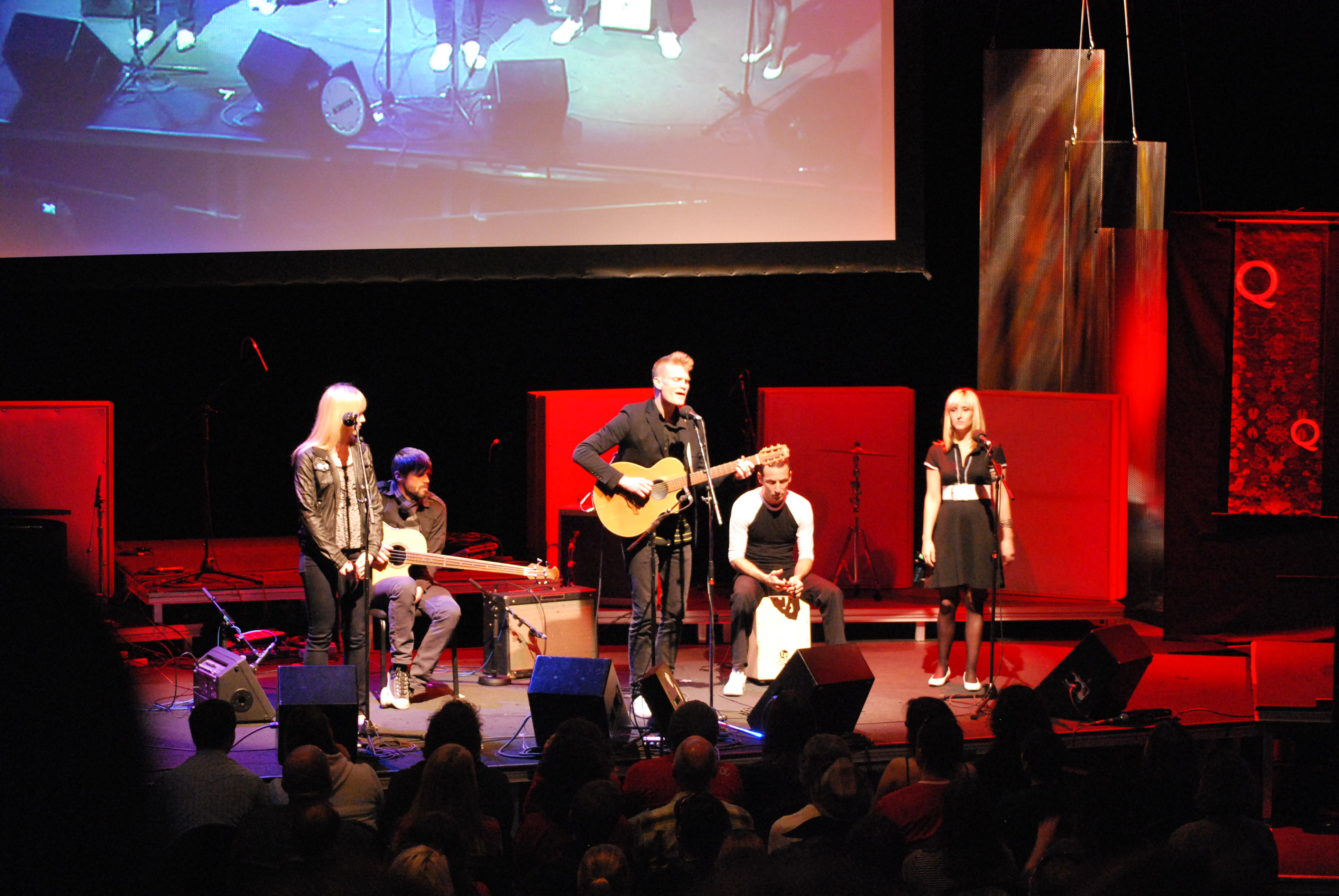 File:Mother Mother at taping of CBC radio show Q.JPG - Wikimedia Commons