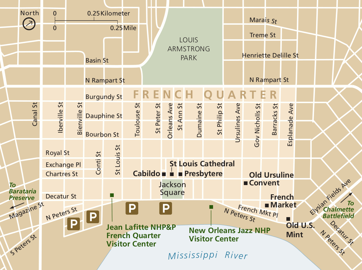 french quarter new orleans map File Nps Jean Lafitte New Orleans French Quarter Map Gif