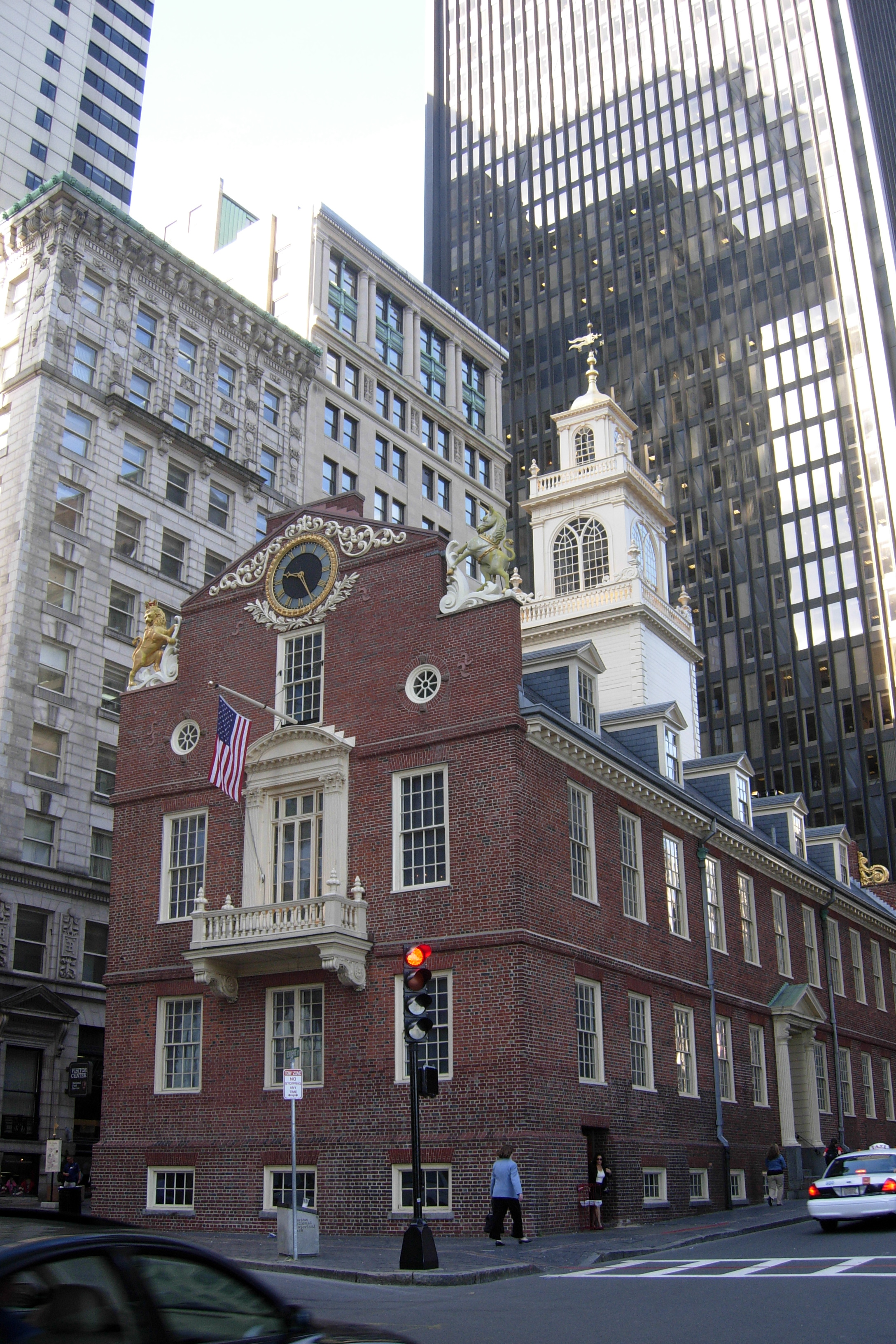 Олд стейт. Old-State-House-Boston.