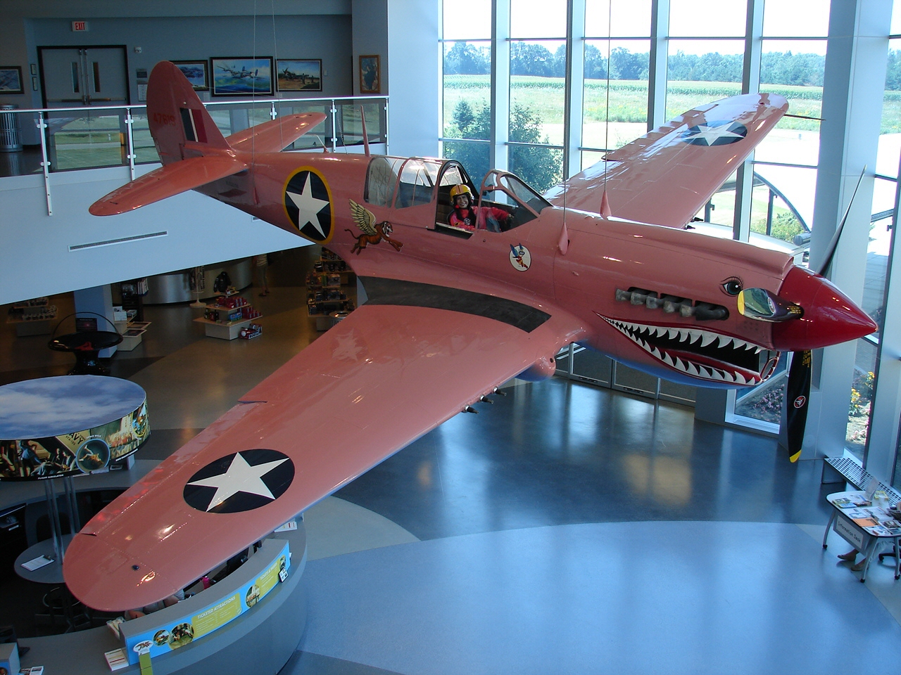 P-40 Warhawk at the Kalamazoo Air Zoo (4825537736).jpg