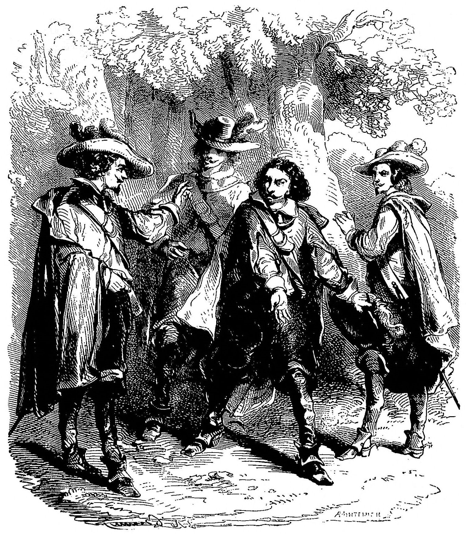 Лорд Винтер три мушкетера иллюстрации