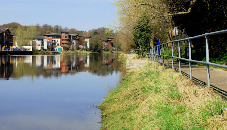 File:The River Lagan at Annadale, Belfast (1) - geograph.org.uk - 1801412.jpg