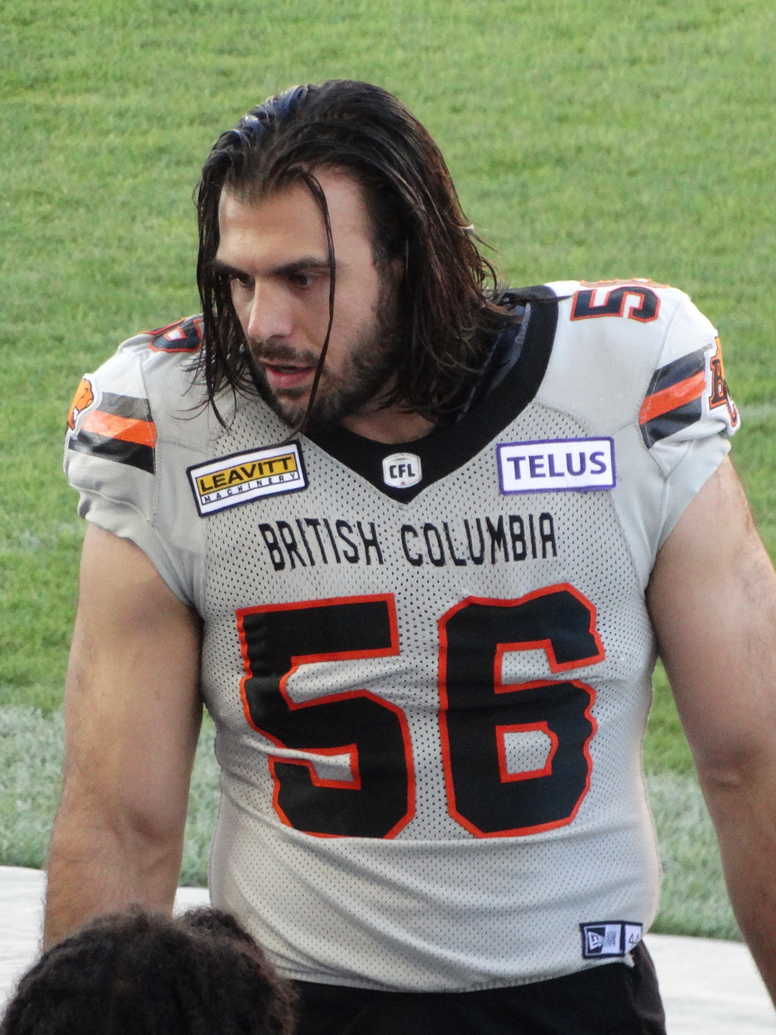 Ménard with the BC Lions in 2023