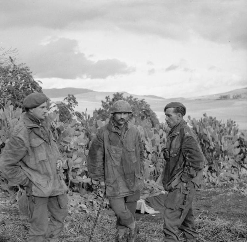 82nd Airborne Division paratroopers in Tunisia prior to the invasion of  Sicily - July 1943