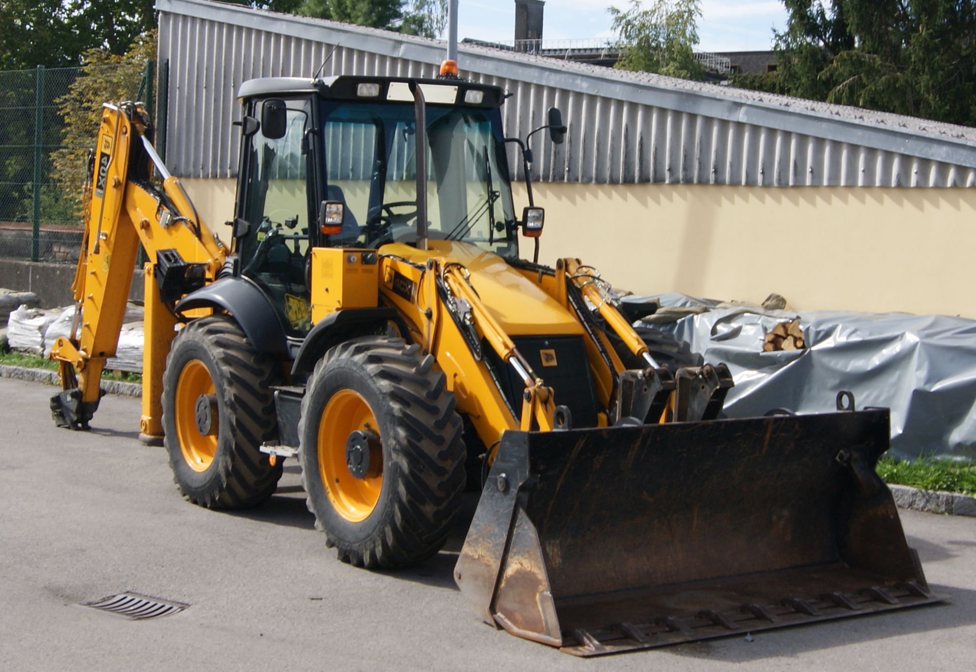 Image result for backhoe loader