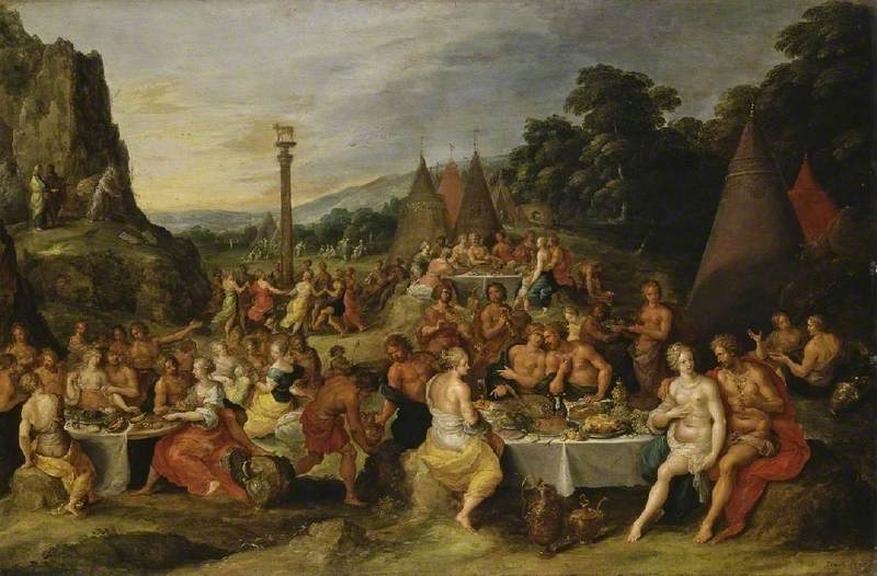 File:Frans Francken II (1581-1642) - The Worship of the Golden Calf - 262 - Fitzwilliam Museum.jpg