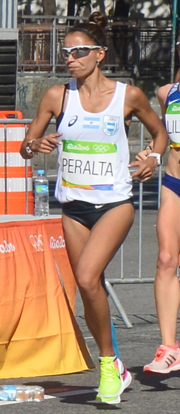 Peralta at the 2016 Olympics