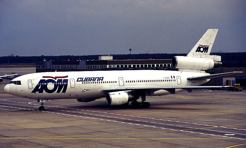 File:McDonnell Douglas DC-10-30, AOM French Airlines (Cubana