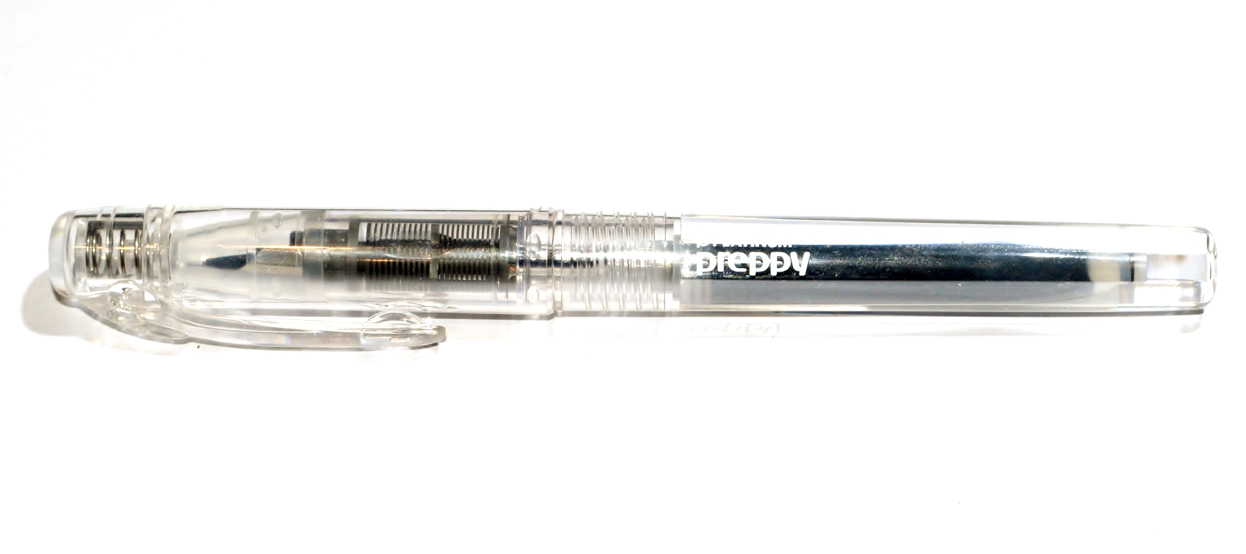 Platinum Preppy Fountain Pen - Crystal - Fine