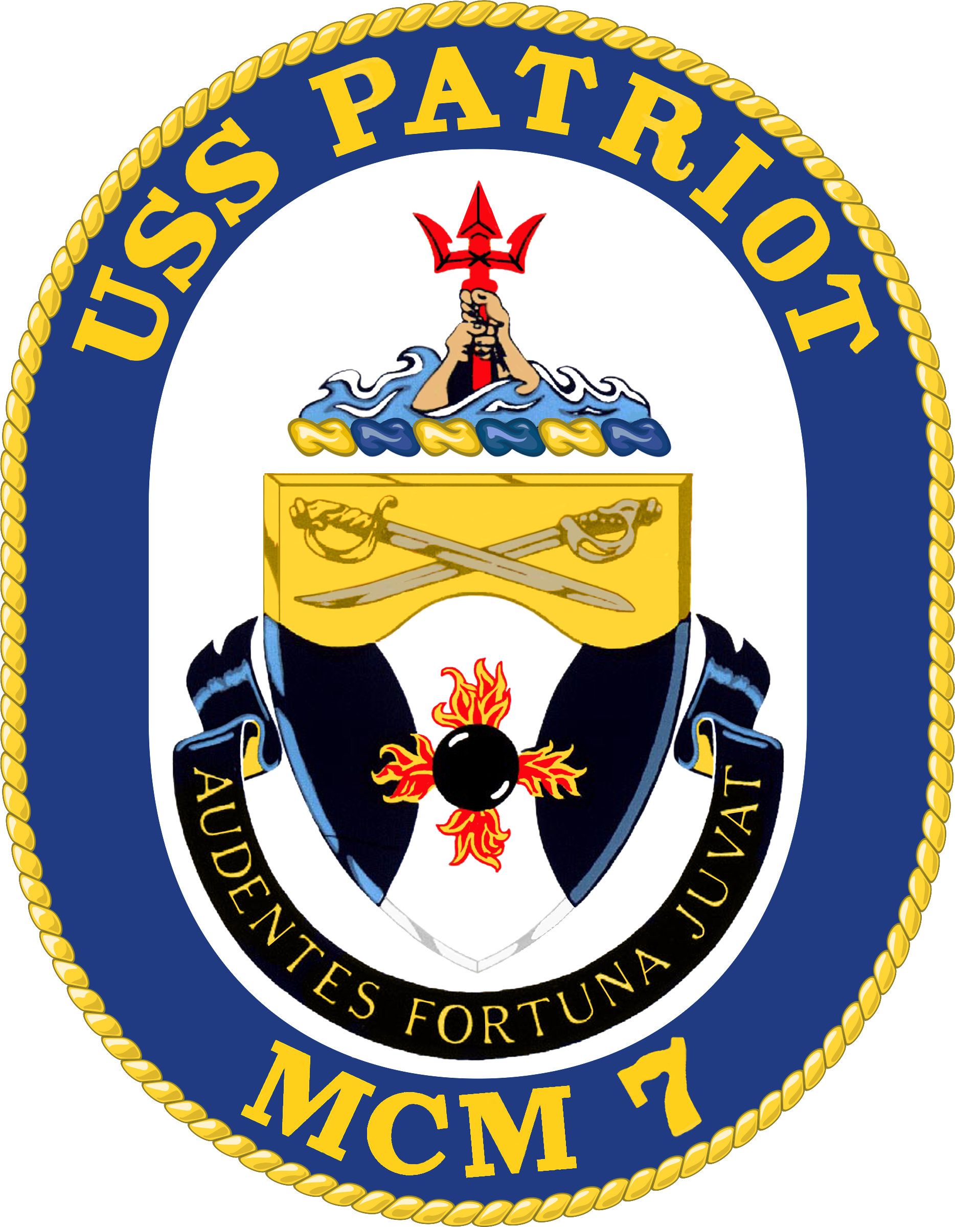 File:USS Patriot MCM-7 Crest.png - Wikimedia Commons
