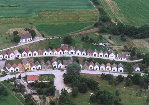 Villánykövesd, north of Villány