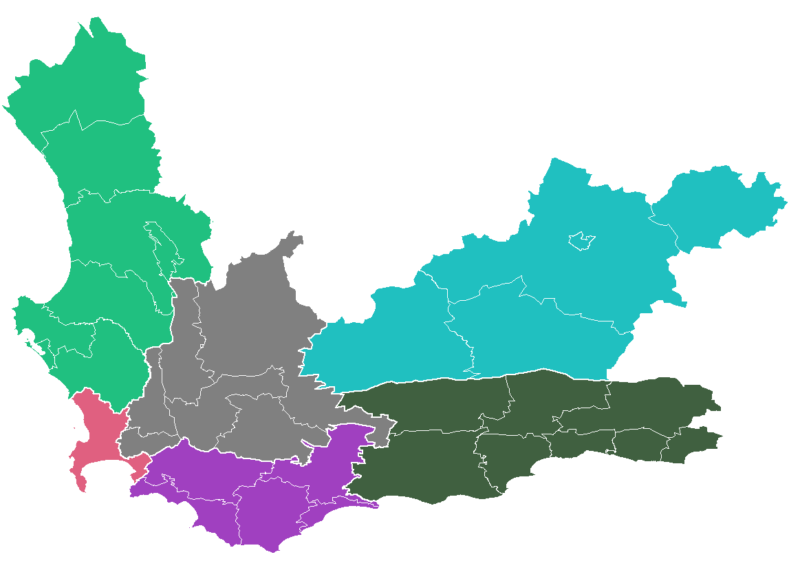 Municipalities in the Western Cape