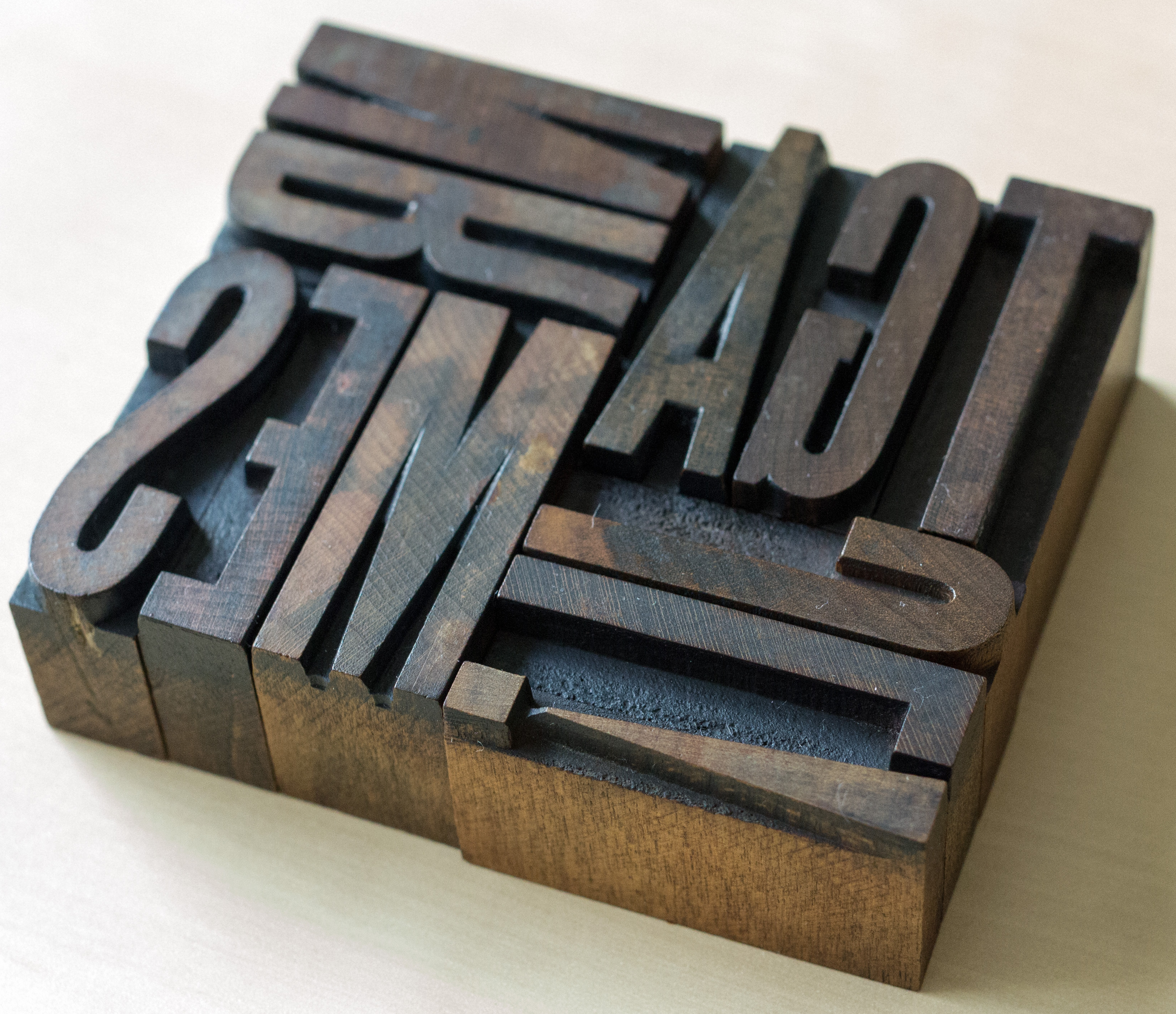 Variety Of Wooden Blocks by Science Photo Library