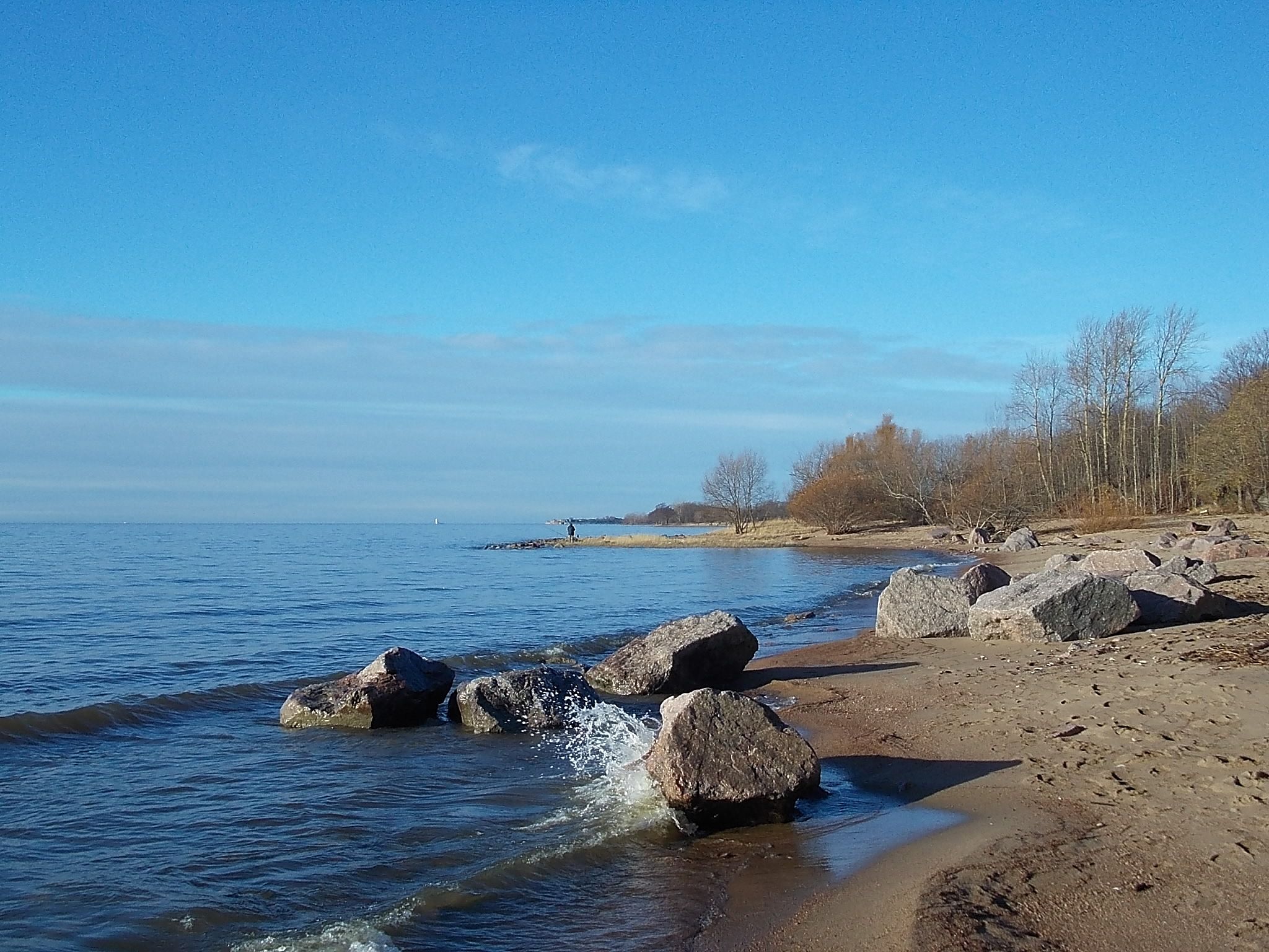 Кронштадт берег финского залива