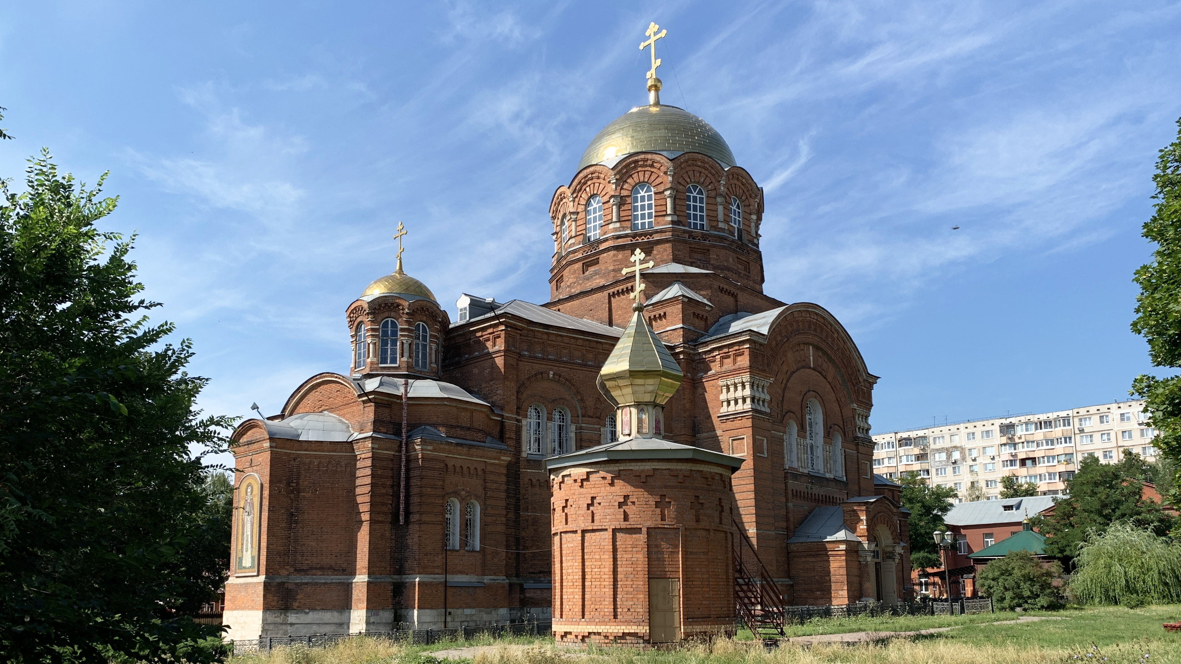 Файл:Тула. Храм Сергия Радонежского без забора.jpg — Путеводитель Викигид  Wikivoyage