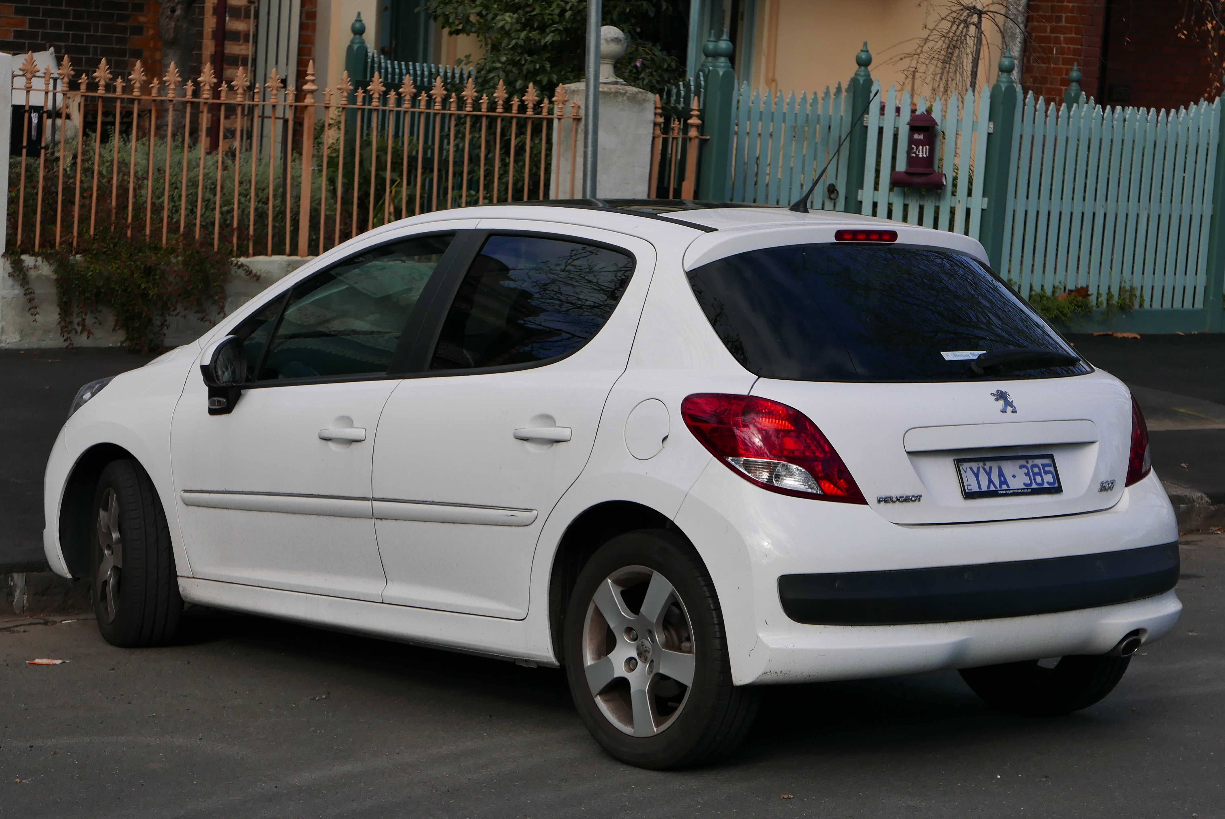 The Peugeot 207. L'intérieur avant du modèle PEUGEOT News Photo