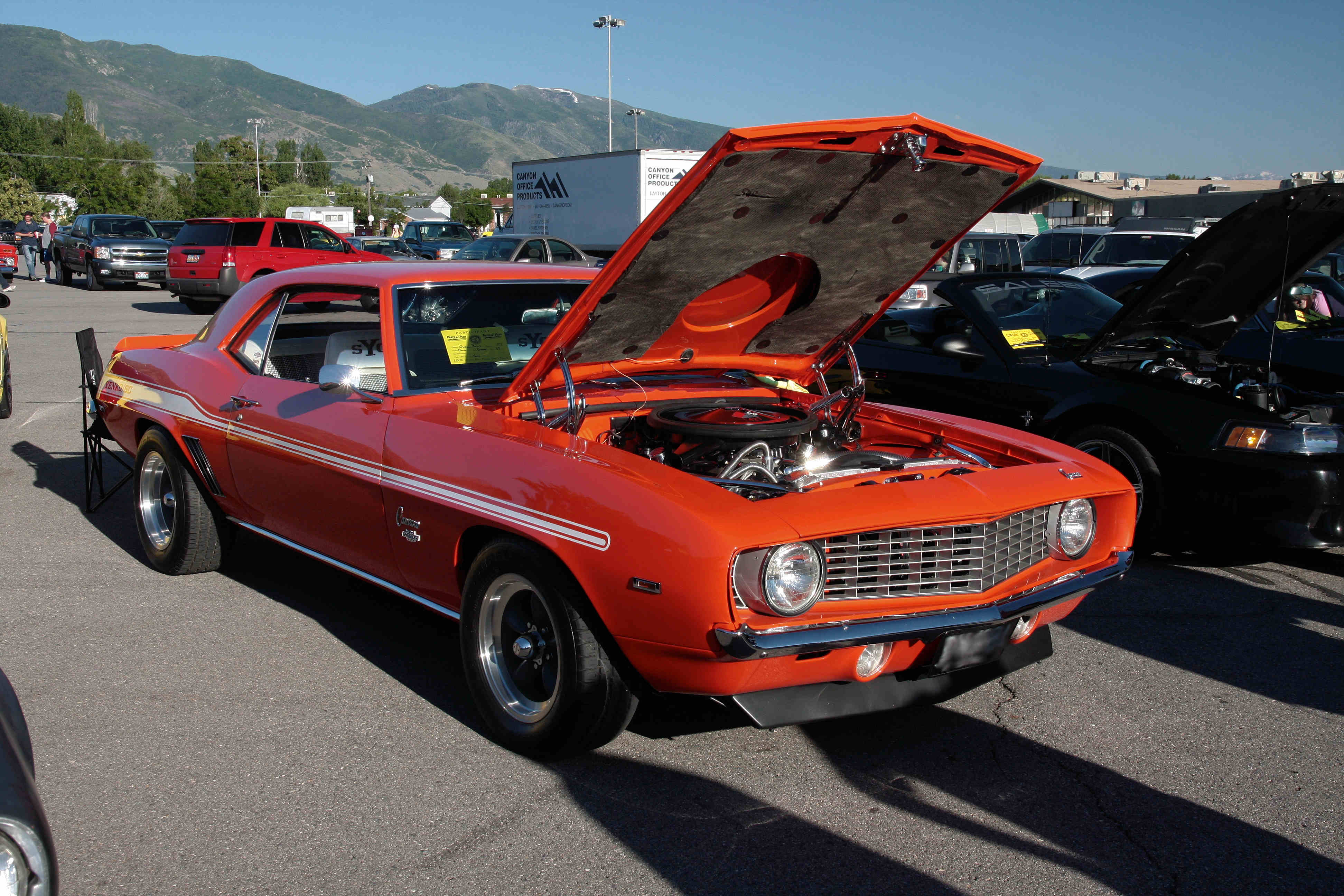 Случайно найденные автомобили. Yenko Camaro 1969 года. Шевроле Камаро 1969 Деймон. 1969 Chevrolet Chevelle Nomad. Машина Вирджиния.