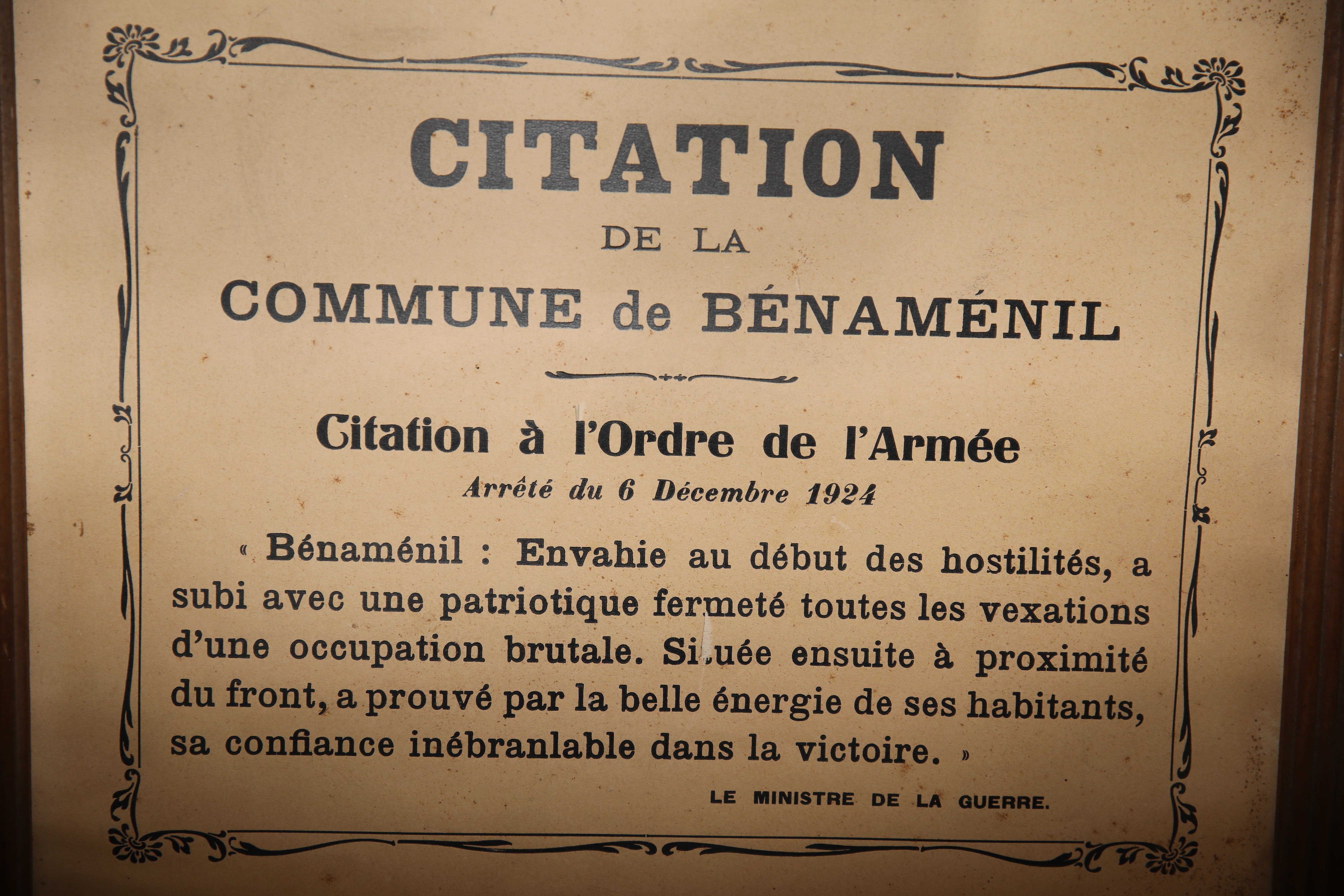 File Citation A L Ordre De L Armee Jpg Wikimedia Commons