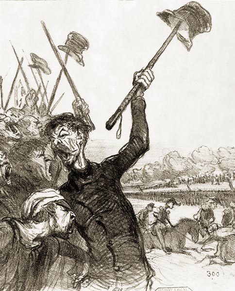 File:Daumier - Un jour de revue. Ratapoil et son État Major - Vive l'Empereur !.jpg