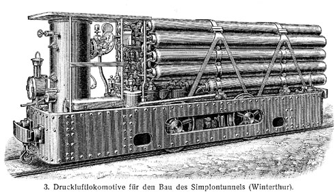 Die Pressluftlokomotive Druckluftlok_Winterthur