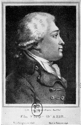 <span class="mw-page-title-main">Félix Vicq-d'Azyr</span> French anatomist (1748–1794)