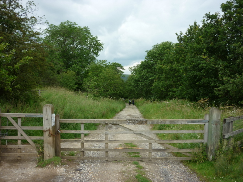 Looking along the Goathland rail trail - geograph.org.uk - 2500471