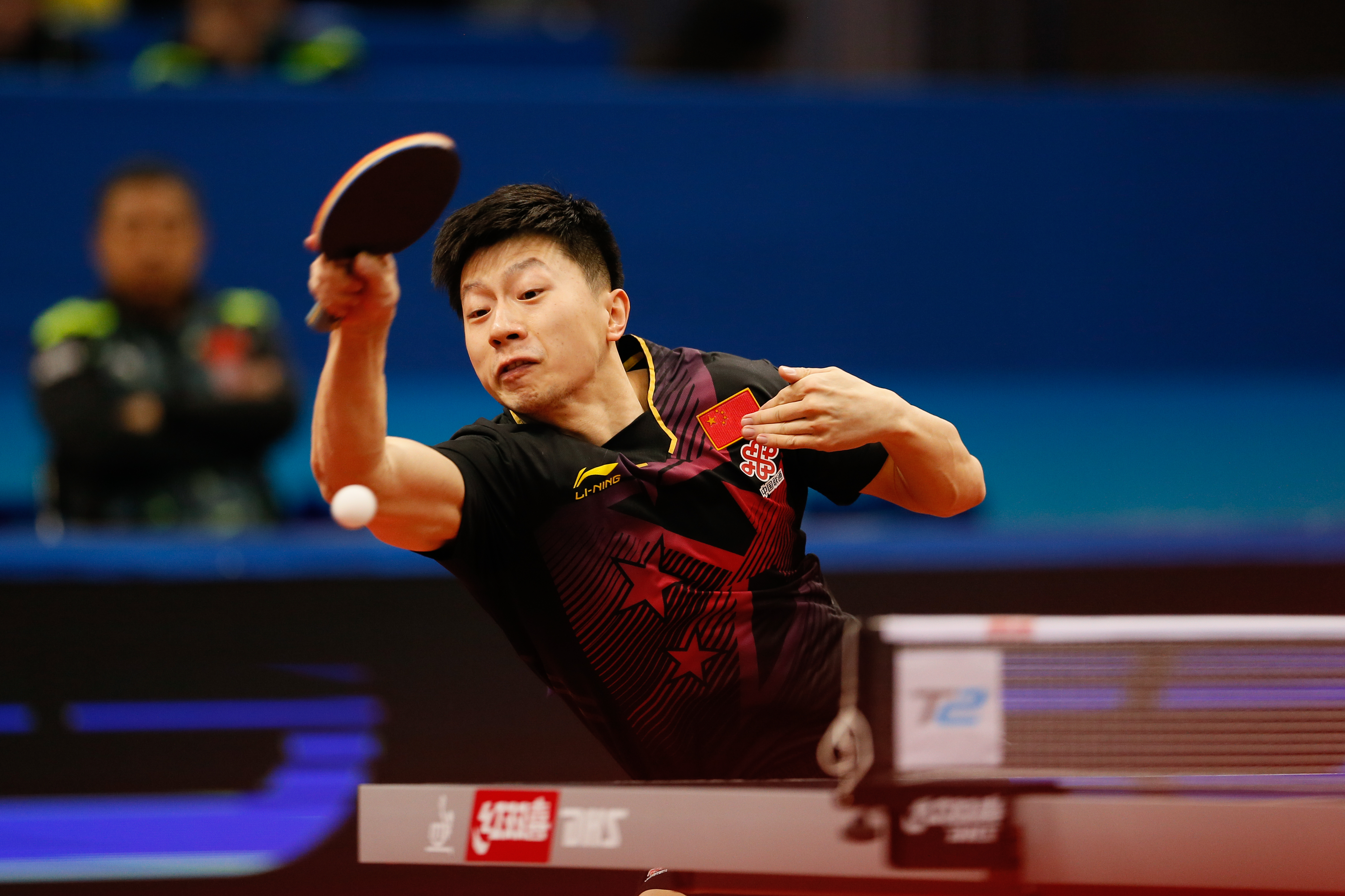 Ma long backhand Backspin