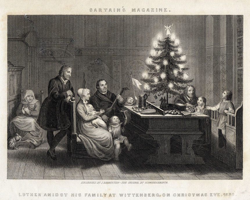 Martin Luther early Christmas tree 