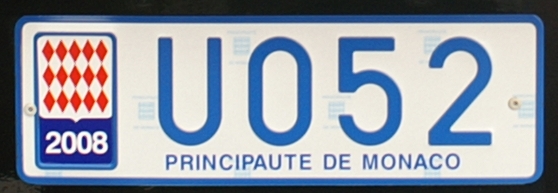 File:Monaco License plate.jpg