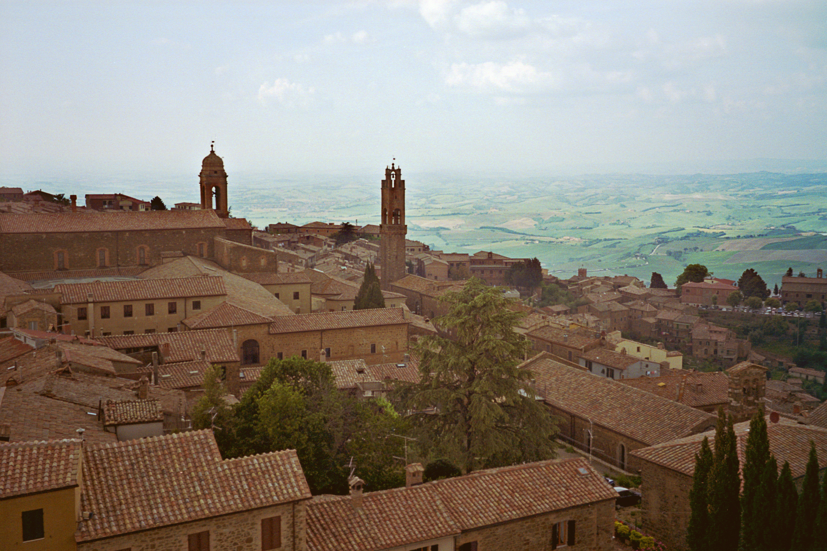 Montalcino, view