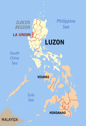 Lokasyon ng La Union