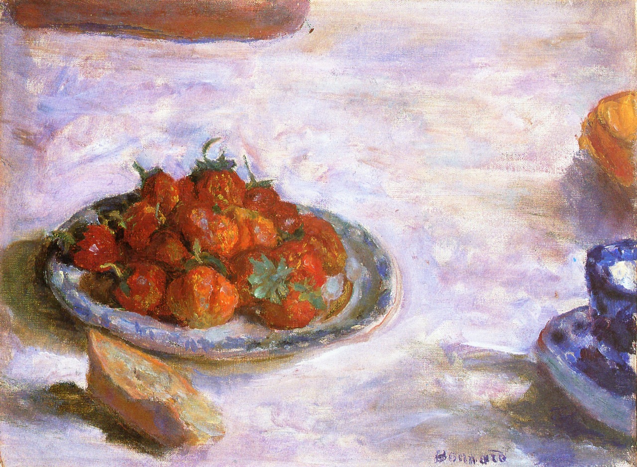 Cesto di frutta su un tavolo, Pierre Bonnard