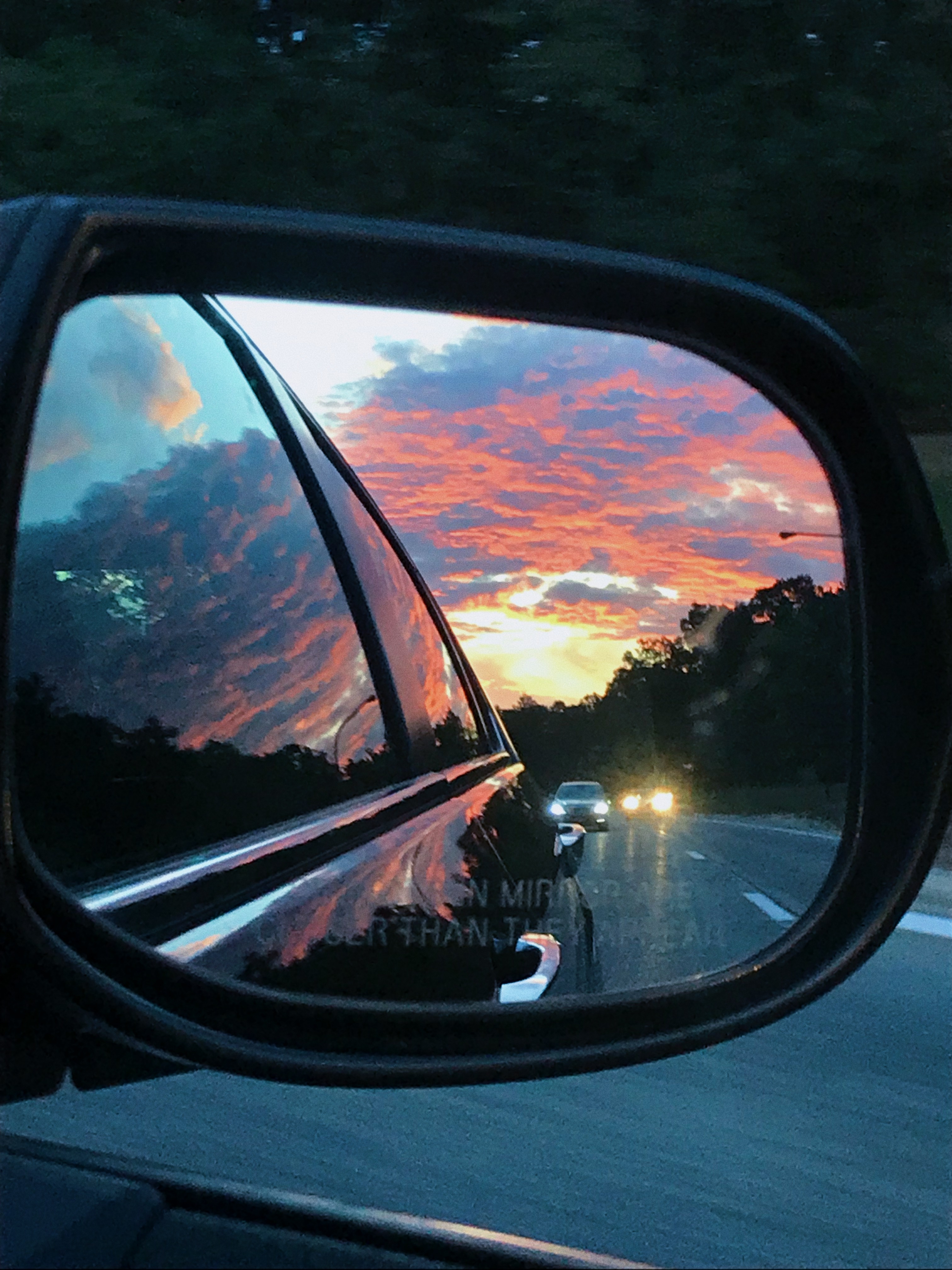 File:Reflection of Sunset in Car Mirror.jpg - Wikimedia Commons