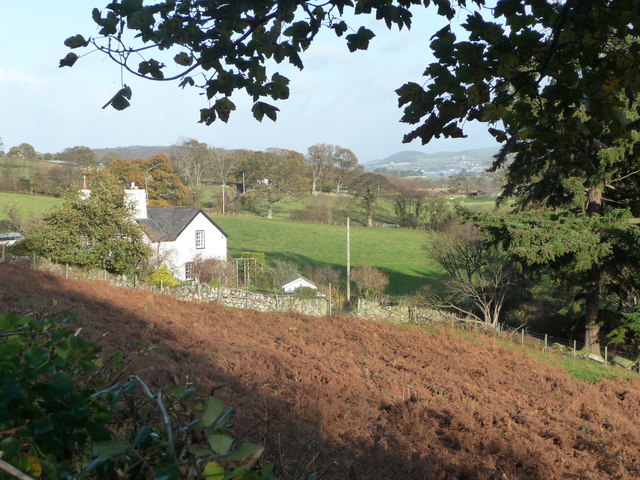 Secluded cottage above the Conwy Valley - geograph.org.uk - 2710852