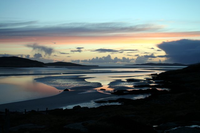 File:Sunset over Traigh Losgaintir - geograph.org.uk - 853890.jpg