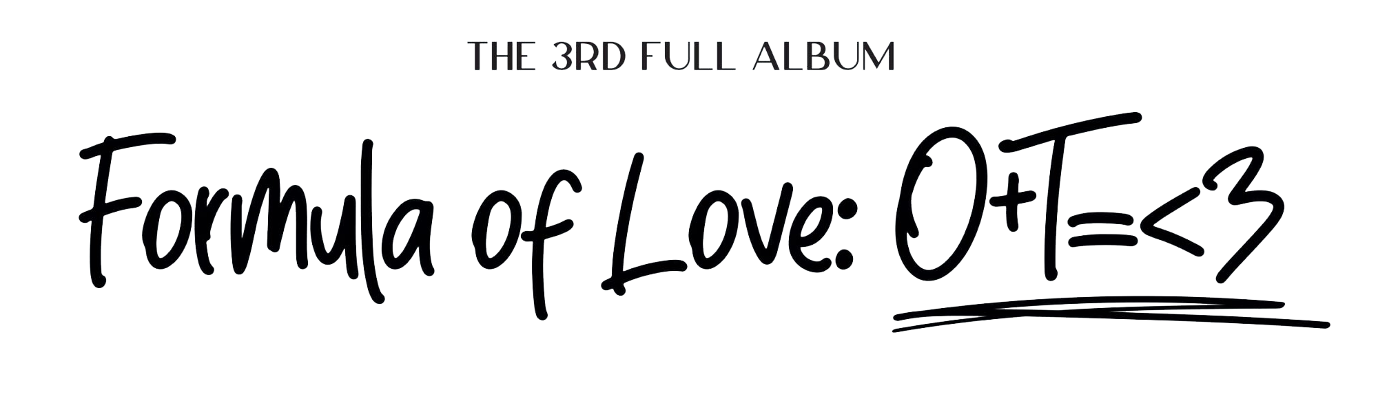 TWICE 3rd Album Formula of Love: O+T=<3 (random) - TWICE