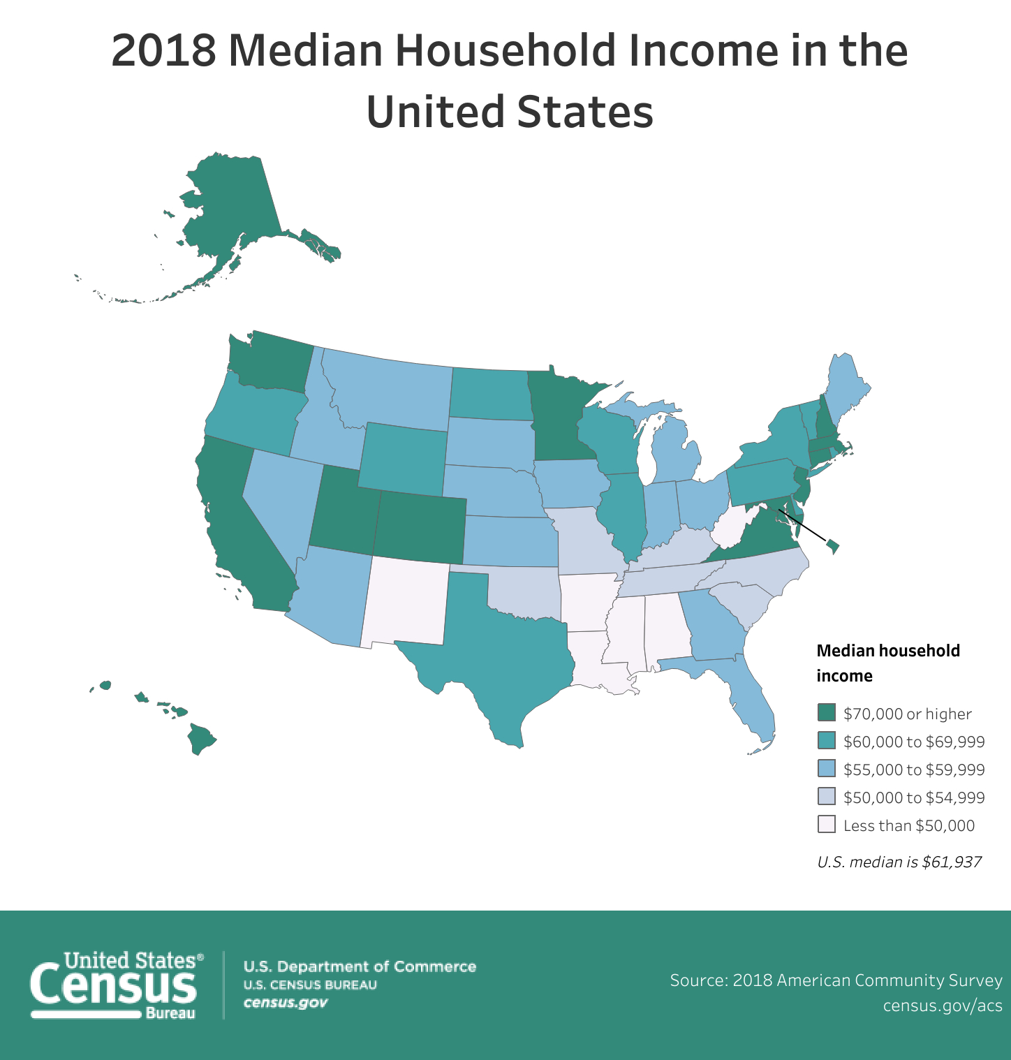 income by state map