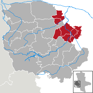 Vorharz Verbandsgemeinde in Saxony-Anhalt, Germany