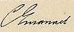 File:1751 Carlo Emanuele III signature.JPG