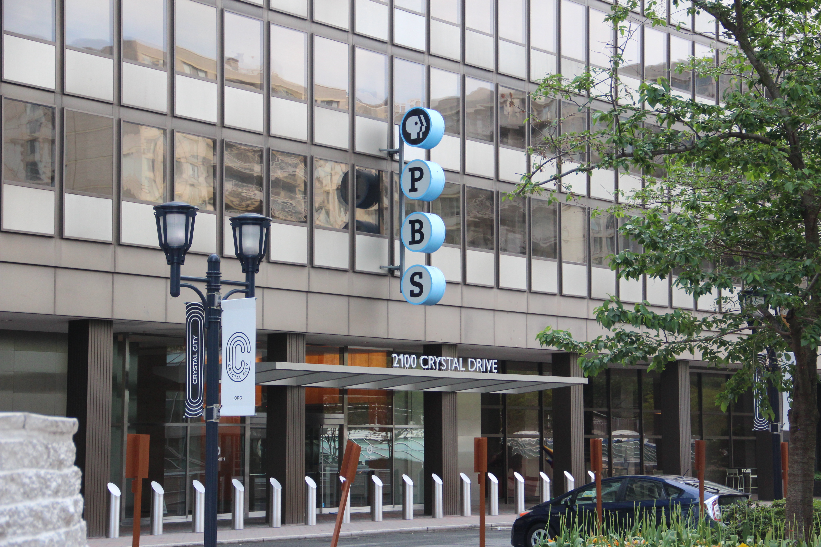 Former PBS headquarters in [[Crystal City, Arlington, Virginia