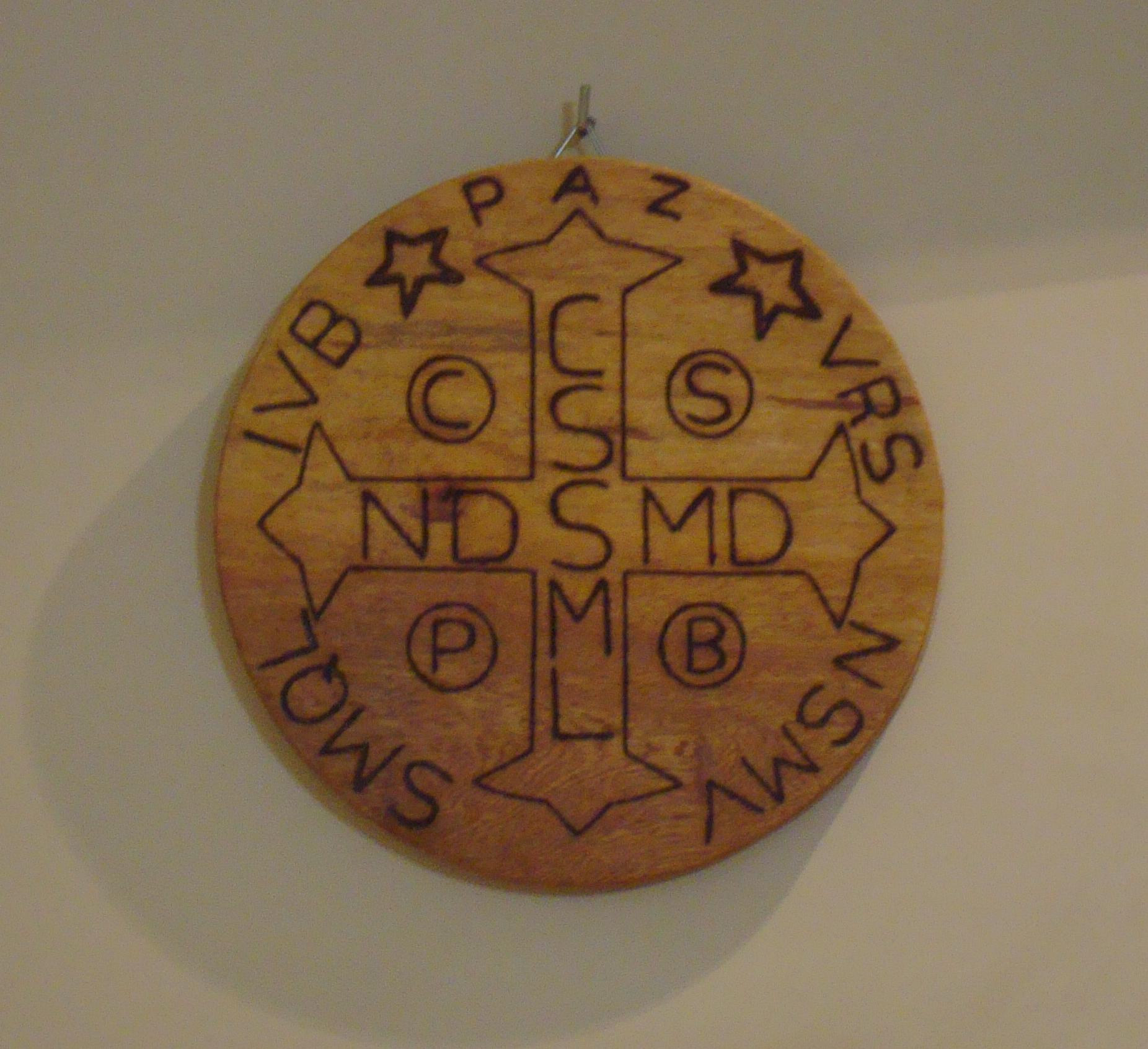 Médaille Saint-Benoît' Autocollant