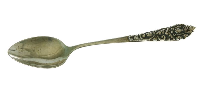 File:COLLECTIE TROPENMUSEUM Zilveren theelepel behorende bij een theeservies TMnr 6154-1g-4.jpg